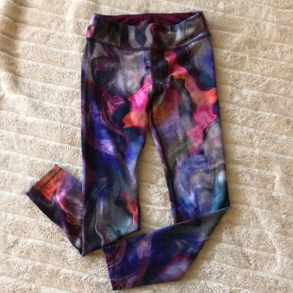 Athleta Girl High Rise Milky Way Chit Chat Tight